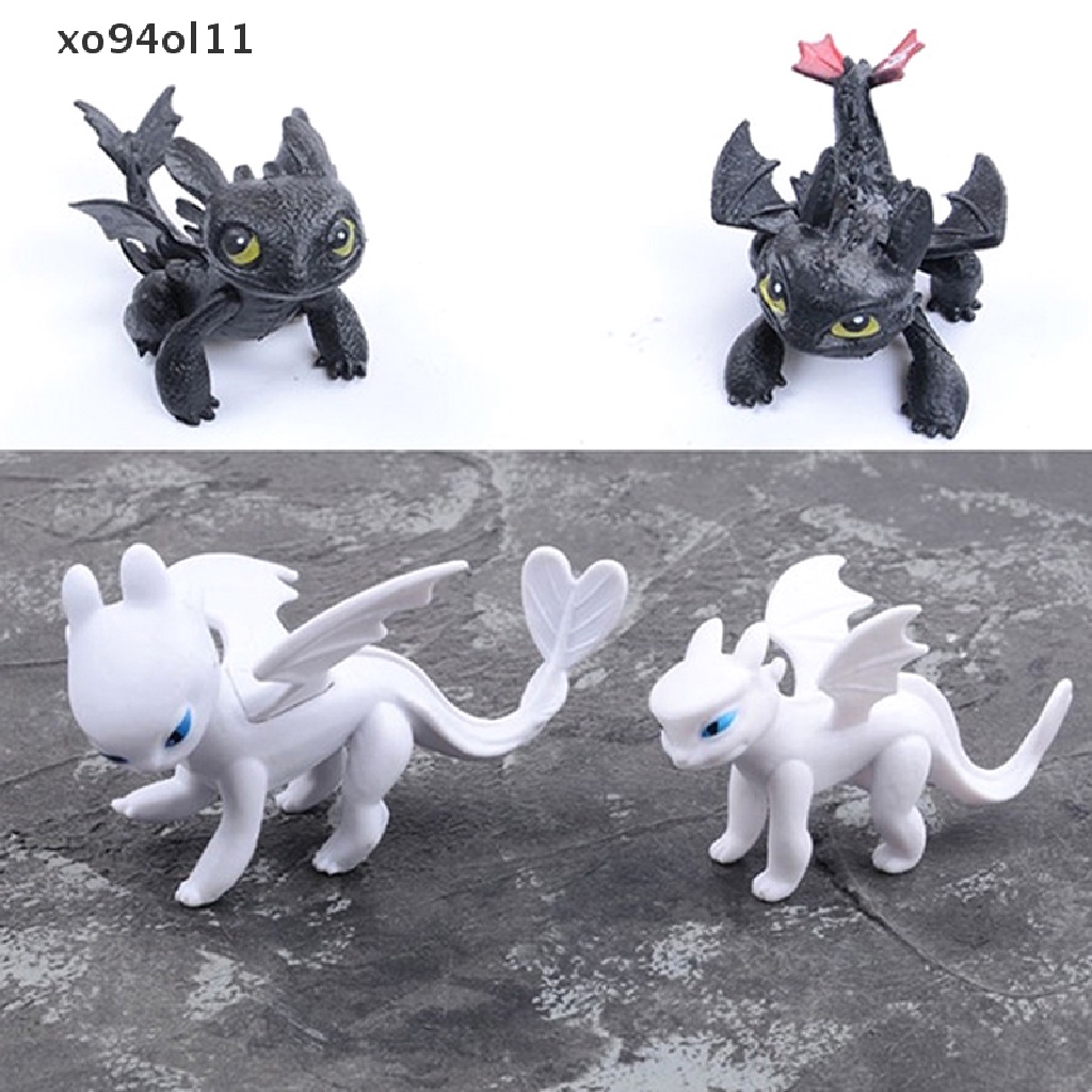 Xo No Toothless Night Fury Dragon Mainan Animasi Keluarga Model Boneka Ornamen OL