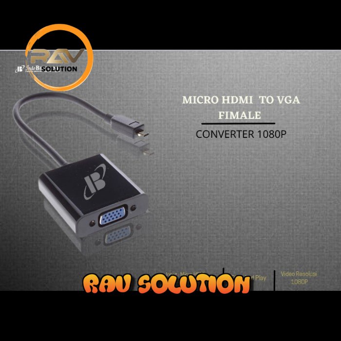 converter micro hdmi to vga / micro hdmi to vga converter / micro hdmi - SET A