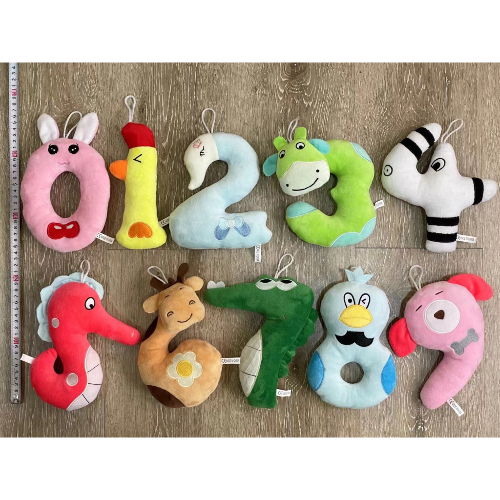 Alphabet Lore digital animal plush doll Mainan Boneka Edukasi Pencerahan Anak Untuk Anak