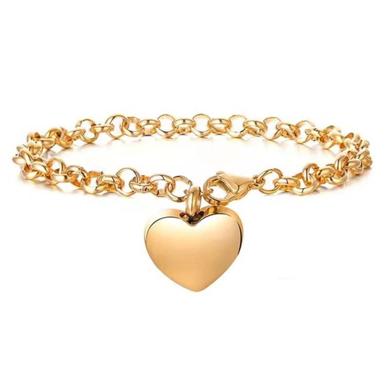 Gelang Guci Abu Stainless Steel Cremation Funeral Guci Bangle Untuk Ashes Guci Bracelet