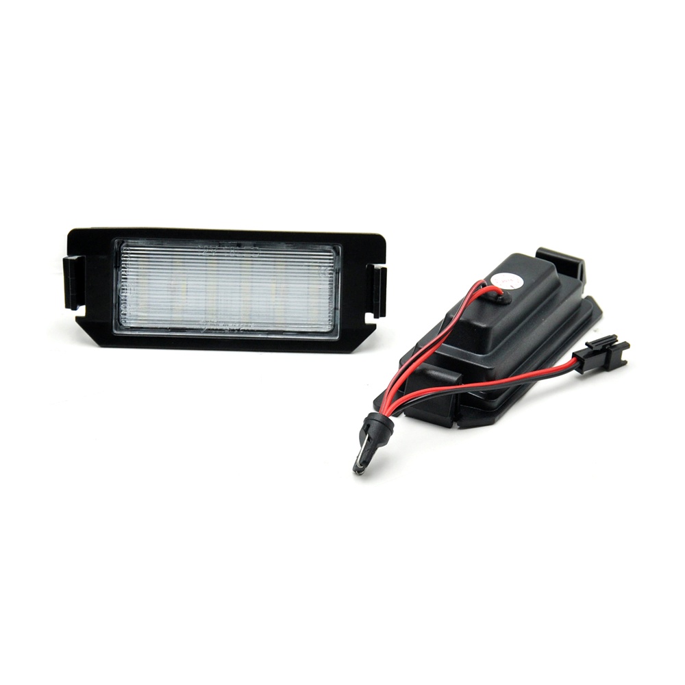 2pcs Lampu Plat Nomor LED Putih Untuk Hyundai Genesis I20 Veloster XG30 Terracan Coupe GK Untuk Kia Rio III Picanto Soul