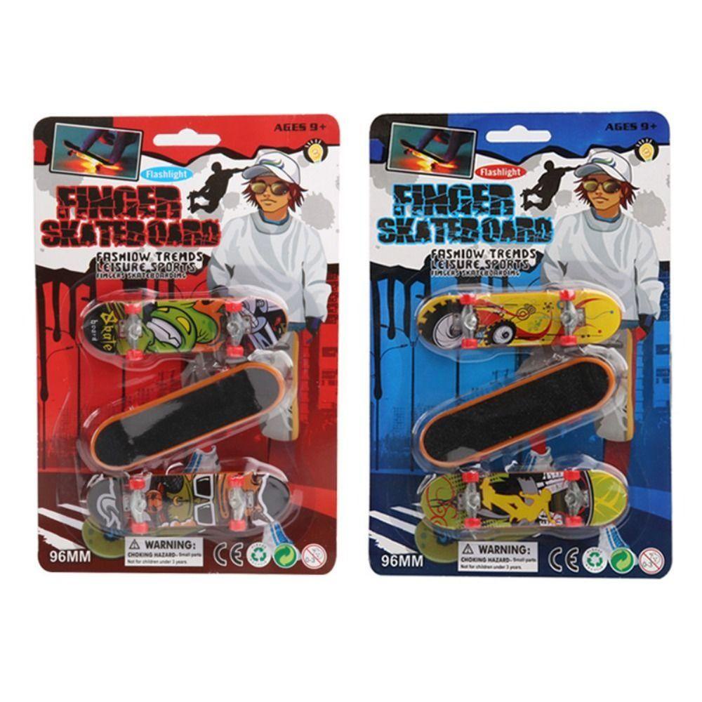 Mxbeauty Papan Jari Mini Inovatif Hadiah Ulang Tahun Hadiah Kolektor Mini Skateboard Jari Skuter Surfing Mainan Fingerboard Mainan Truk Skate Anak Hadiah Model Skateboard