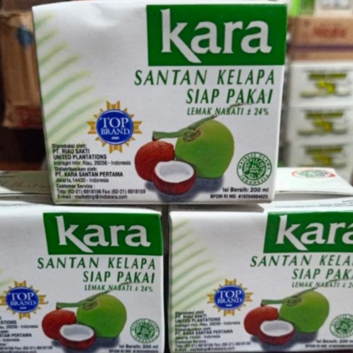 

kara santan kelapa 200 ml