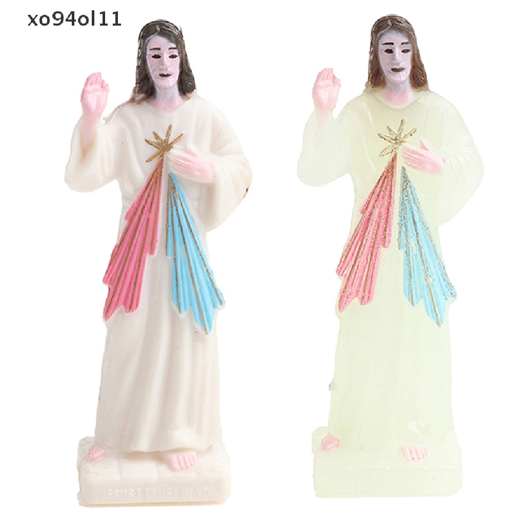 Patung Imam Agama XO Figure Luminous Souvenir Kristen Katolik Home Decor OL