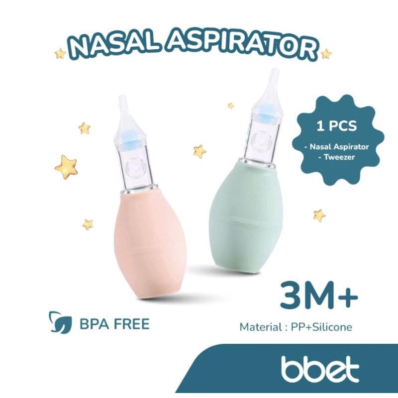 BBETH NASSAL  ASPIRATOR AND TWEEZER/PENYEDOT HIDUNG BAYI