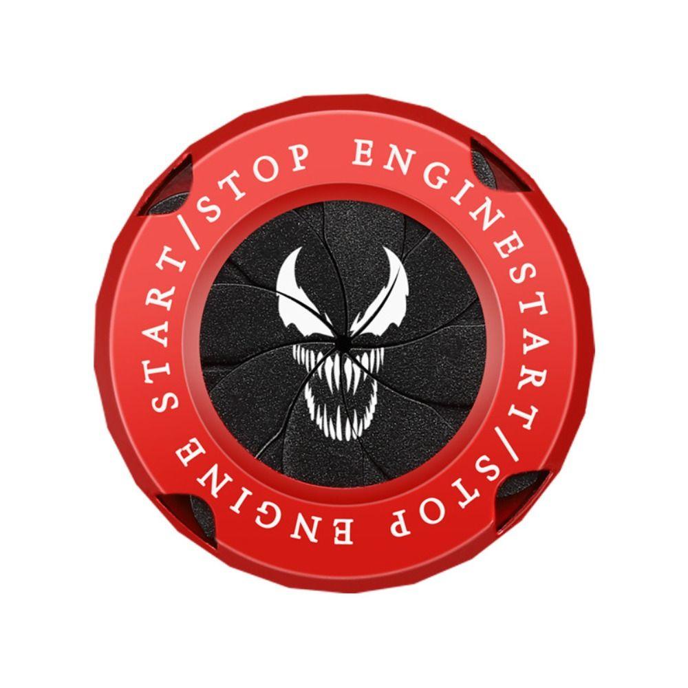 POPULAR Onekey Start Stop Button Cover Stiker Hias Penutup Tombol Start Switch Pelindung Saklar Rotate Covers