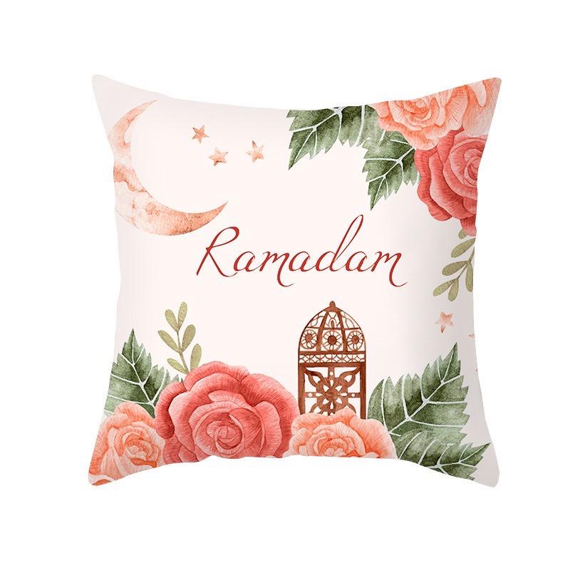 Bantal Sofa Ruang Tamu Dekorasi Lebaran Ramadhan Idul Fitri Hiasan Bantal Kursi Berkualitas Furniture Perlengkapan Rumah