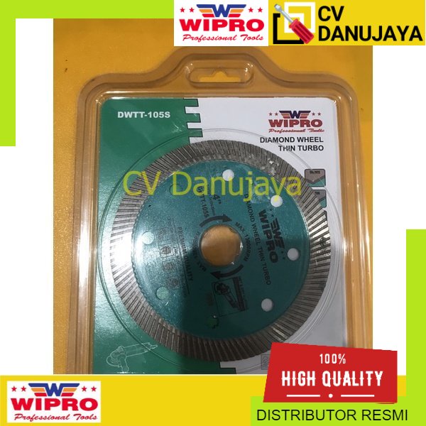 Diamond Wheel Wipro 4” Turbo / Pisau Potong Keramik / Diamond Wheel turbo / Pisau Potong granit