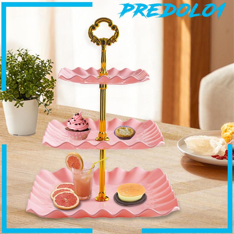 [Predolo1] Cupcake Stand 3tingkat Cookie Untuk Pesta Pernikahan Ulang Tahun