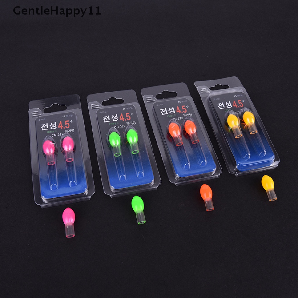 Gentlehappy Night Fishing Luminous Float Dioperasikan Pelampung LED Untuk Memancing Air Gelap id