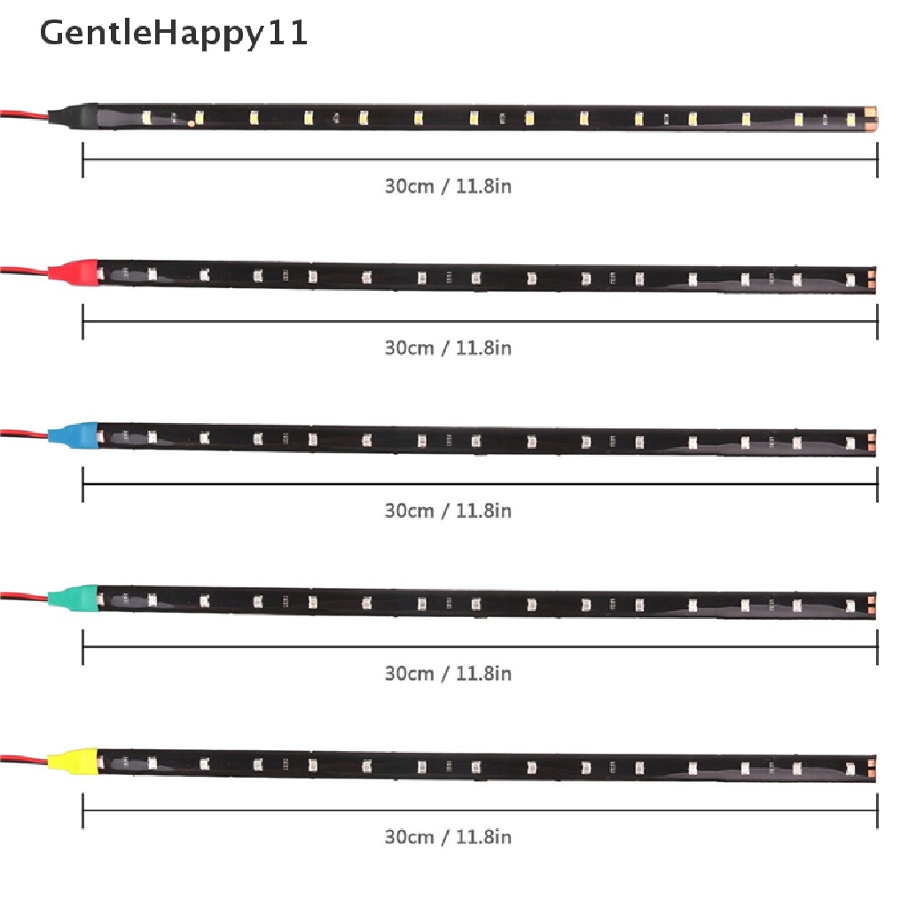 Gentlehappy Waterproof LED Car Styling flexible Lampu Mobil Lampu Lari Siang Harisoft Strip id