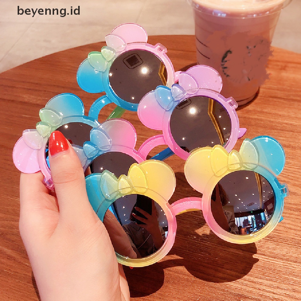 Beyen Kacamata Kartun Lucu Anak-Anak Kacamata Hitam Anak-Anak Luar Ruangan Olahraga Shading Glasses ID