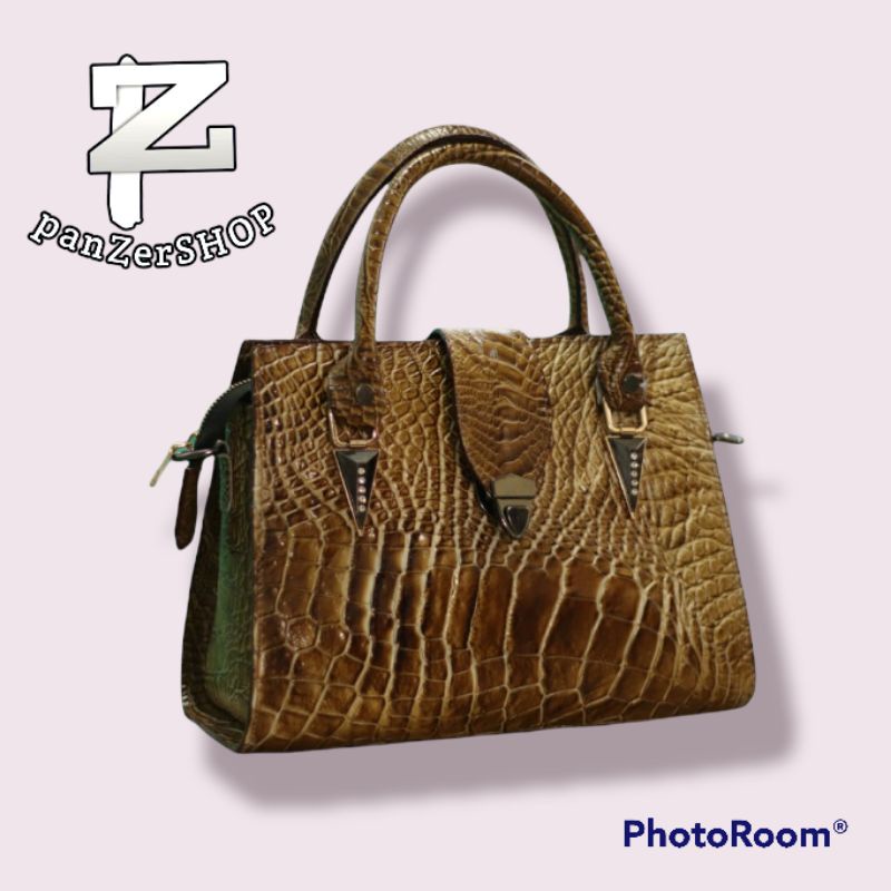 Tas Wanita Original Crocodile Leather