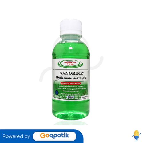 Sanorine Hijau Obat Kumur 200 Ml