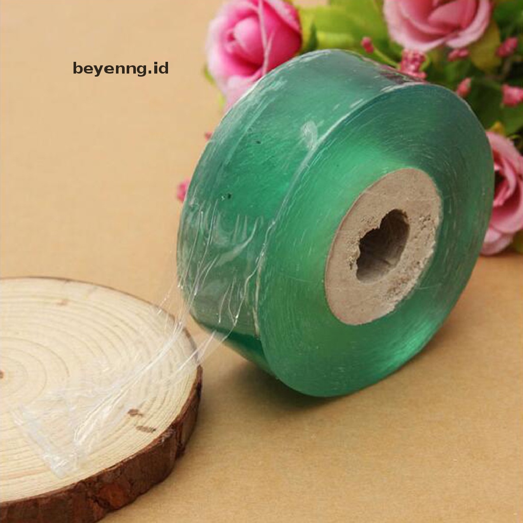 Beyen 100meter 25mm Stretchable Grafg Tape Penghalang Kelembaban Bening Floristry Film ID