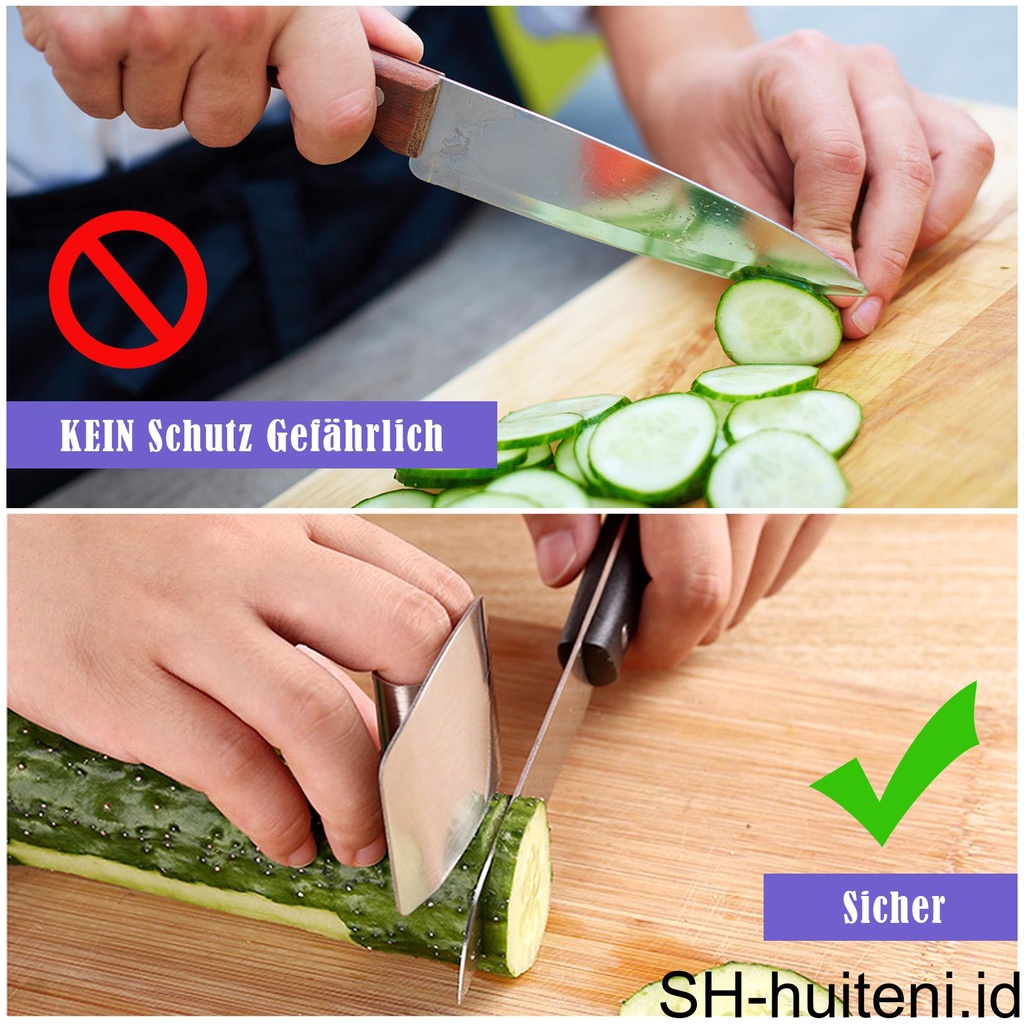 2buah Cincang Makanan Jari Penjaga Universal Pelindung Tubuh Fitting Pelindung Aksesoris Pelindung Tangan Rumah Tangga