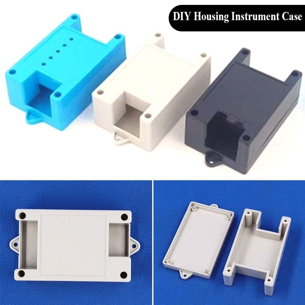 Populer Kotak Proyek Elektronik Dengan Sekrup ABS Plastik PLC Controller Housing Casing Instrumen