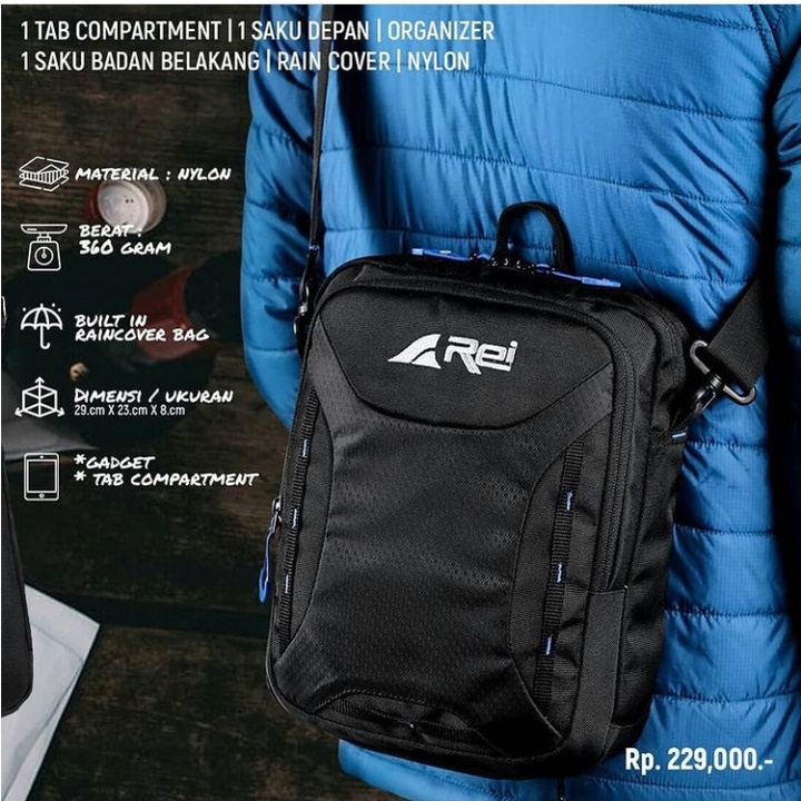 Tas Selempang/Travel Pouch Rei Arizona Arei Outdoorgear
