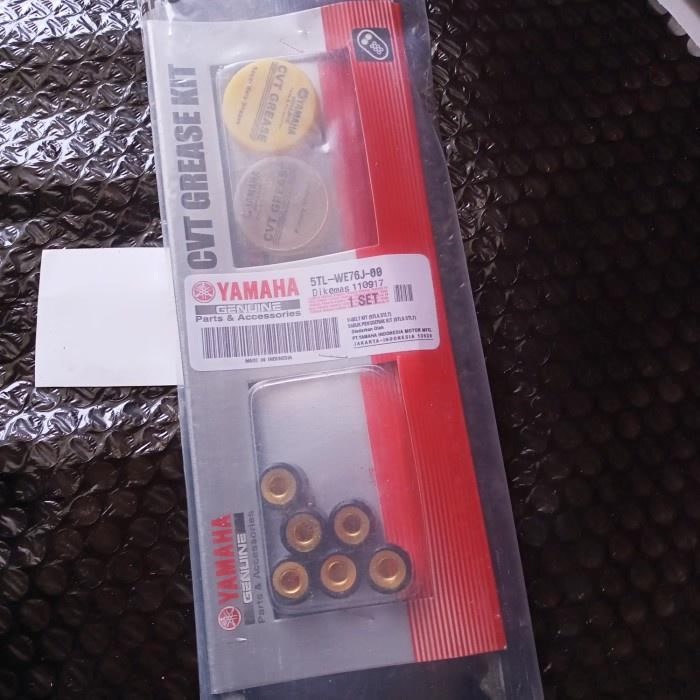 V BELT,DRIVE BELT+ROLLER DAN GEMUK CVT Mio lama,Mio sporty,soul Karbu (COD)