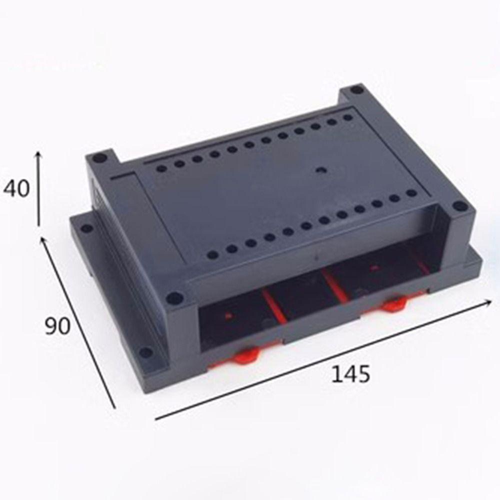 TOP Kotak Proyek Elektronik DIY ABS Plastik PLC Controller Housing Casing Instrumen