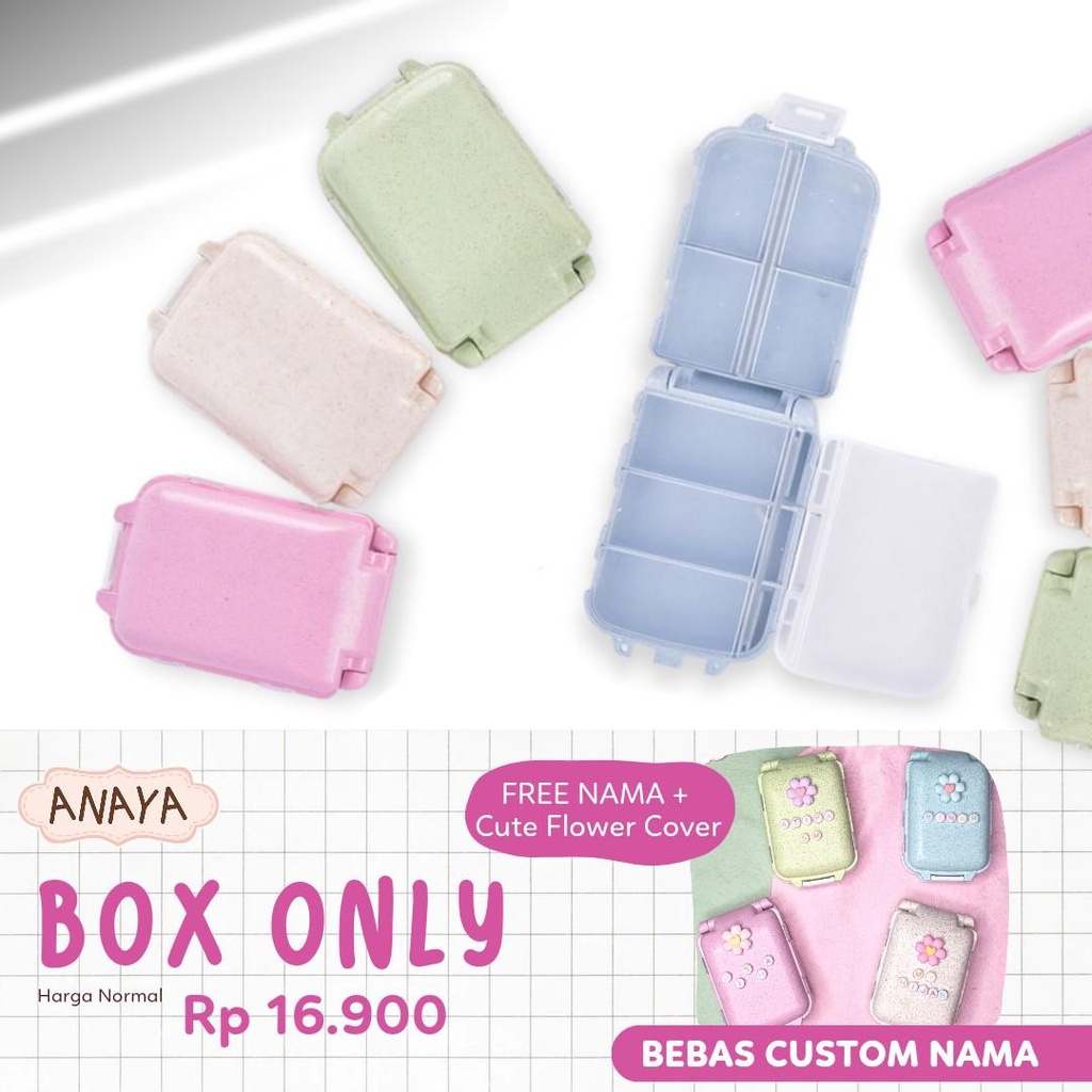 {FREE NAMA} ANAYA HIJAB KIT AKSESORIS PENITI HANDMADE