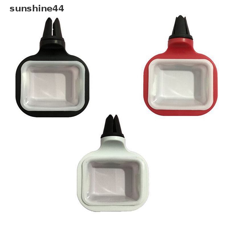 Sunshine Tempat Saos Kentang Goreng Mobil Portable Stand Dip Clip Keranjang Rak Kecap Mobil ID