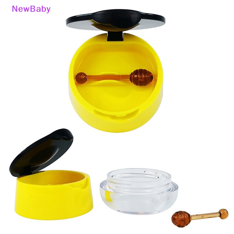Newbaby 1Pc 6g Botol Film Bibir Kosong Kotak Film Bibir Dengan Sendok Lip Balm Empty Bottng ID