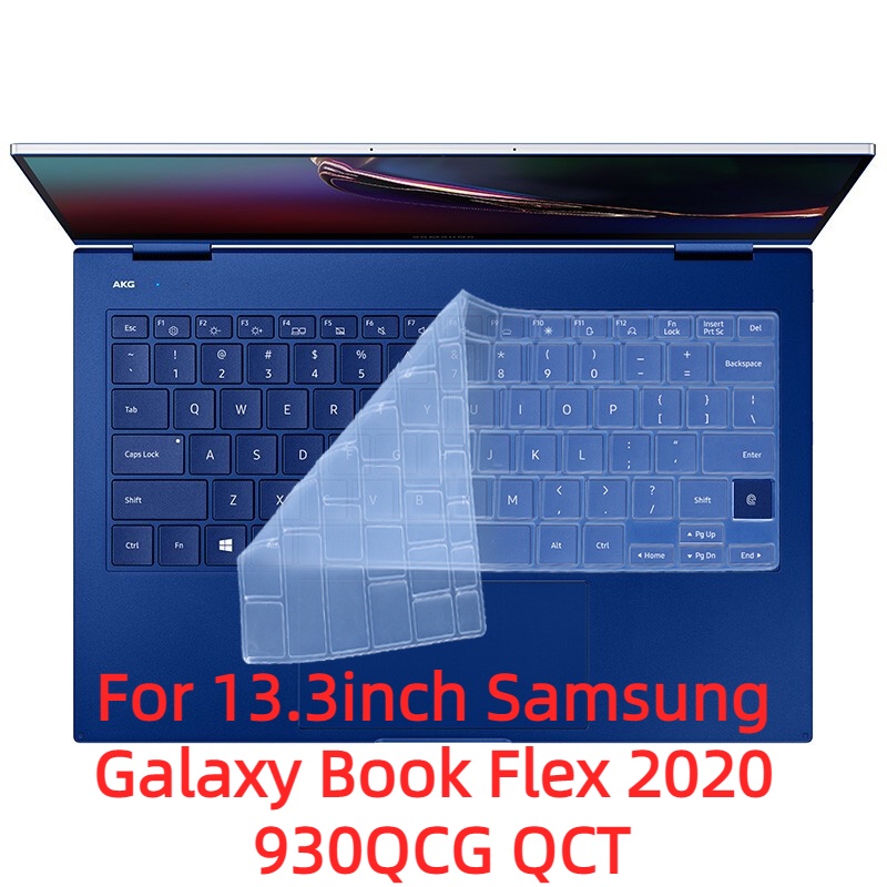 Untuk 13.3inch Samsung Galaxy Book Flex2020 930QCG QCT Tahan Air Silikon Penutup Keyboard Film Tahan Debu