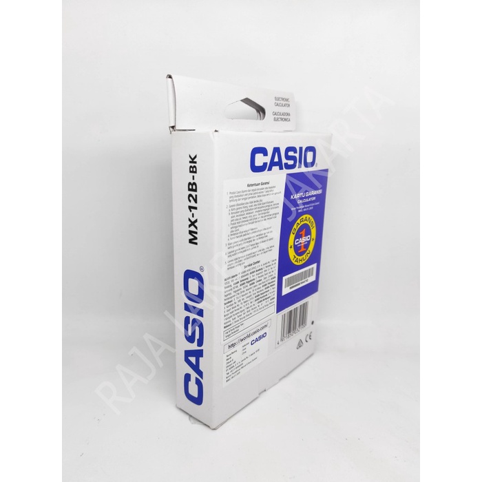 

Kalkulator / Calculator CASIO MX - 12B / 12 Digit Layar Besar