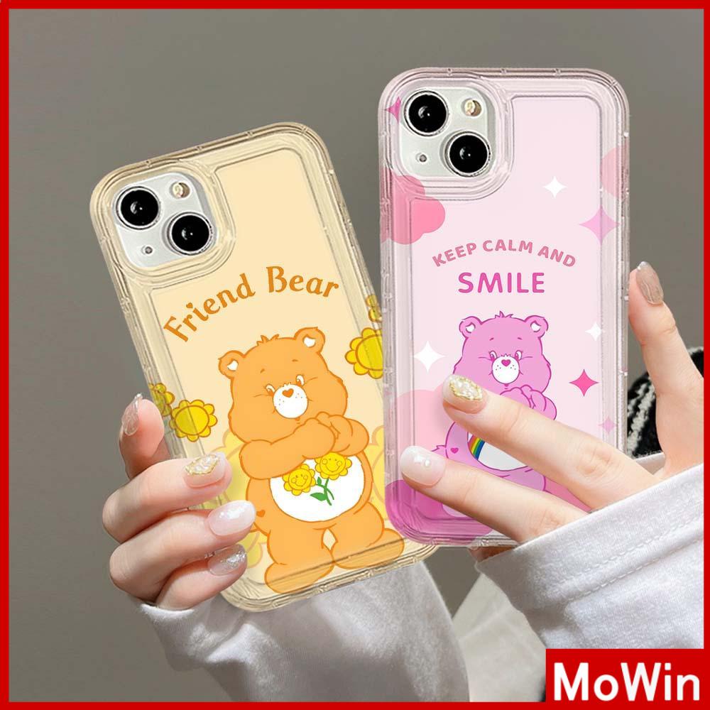For iPhone 14 Pro Max iPhone Case Clear Case TPU Soft Case Airbag Shockproof Cute Cute Cartoon Bear Compatible with iPhone 13 Pro Max iPhone 12 Pro Max 11 7Plus 6Plus XR xs max