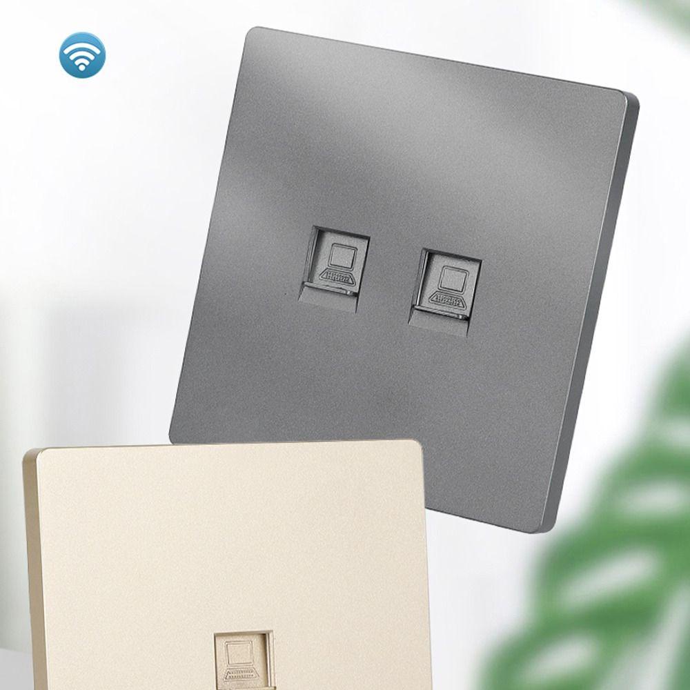 SUYO Wall RJ45 Socket Network Module Flame Retardant PC Panel Antarmuka Komputer Socket Saklar Dinding Kabel Interface Outlet Internet