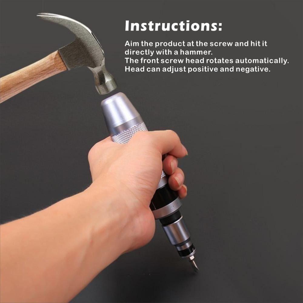Populer Screw Driver Shockproof Impact Mata Obeng Chisel Bits Tools