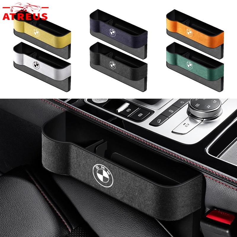 Bmw Kotak Penyimpanan Kursi Mobil Seat Side Gap Slit Pocket Car Cup Holder Storage Organizer Untuk E36 E46 E30 E90 F10 F30 E39 E60 X1 E84 F48 F25 X3 E83 X5 F15