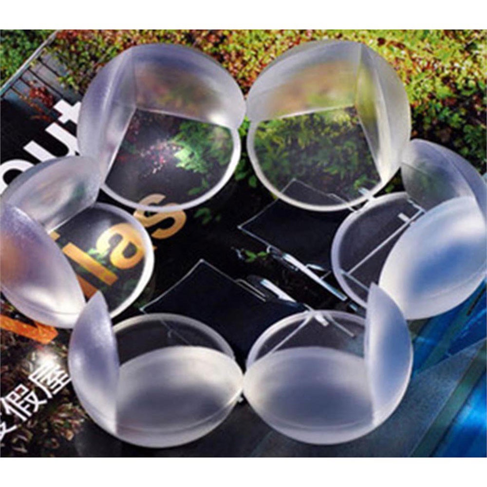 Silikon Pelindung Pengaman Tepi Meja 1 PCS - Transparent