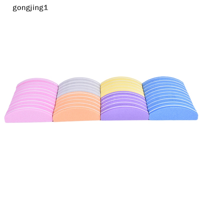 Ggg 5pcs New Spons Nail Art Tips Buffer Sanding Nail Buffer Block Files Spons ID
