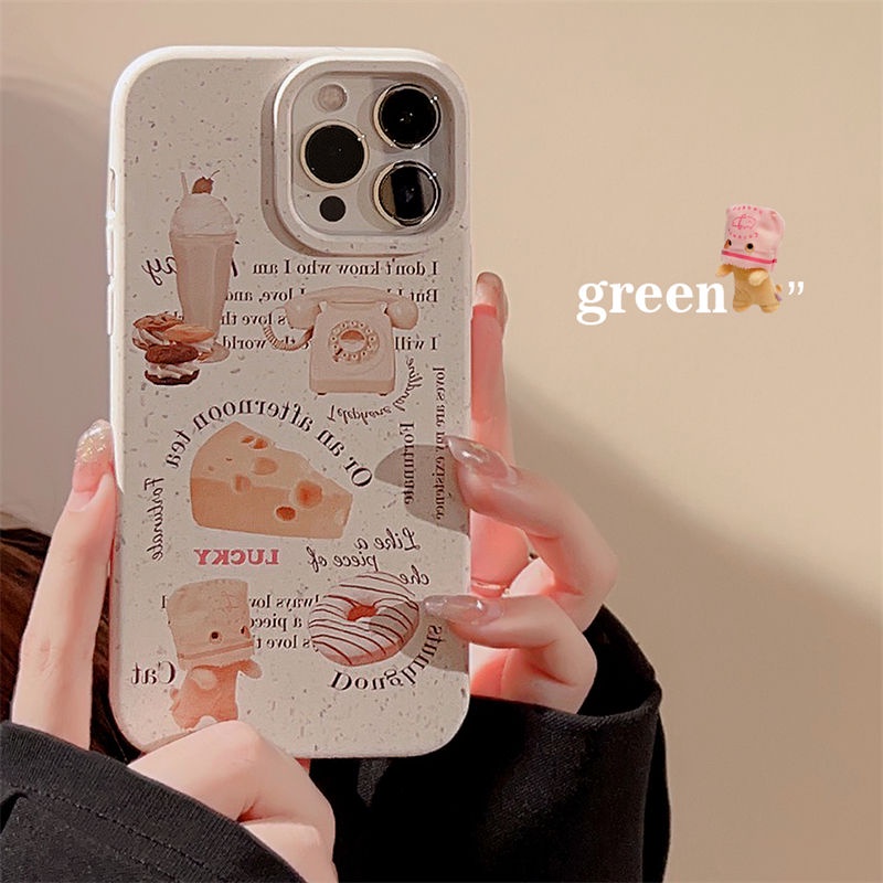 Cocok Untuk Iphone14 Pro Max iPhone Phone Case Ramah Lingkungan Degradable Phone Case Kamera Perlindungan Tahan Guncangan Kompatibel Dengan iPhone 13 13pro 13prm iPhone 11 7Plus 8Plus Xr XS 12 Pro Max Casing Ponsel