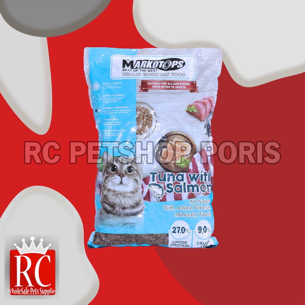 Makanan Kucing Cat Food MARKOTOP 1KG Murah