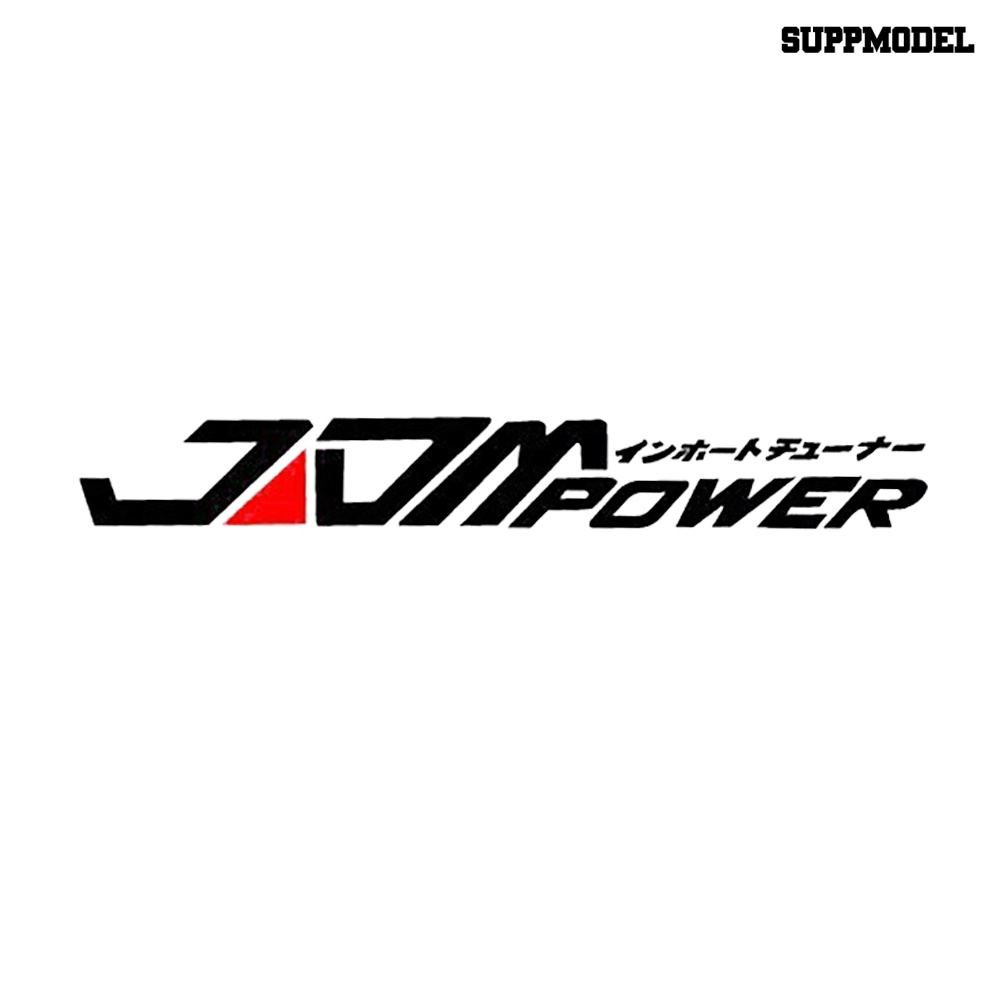 [SM Auto] JDM POWER Stiker Mobil Jendela Bumper Decal Untuk Toyota Honda Volkswagen Mitsubishi