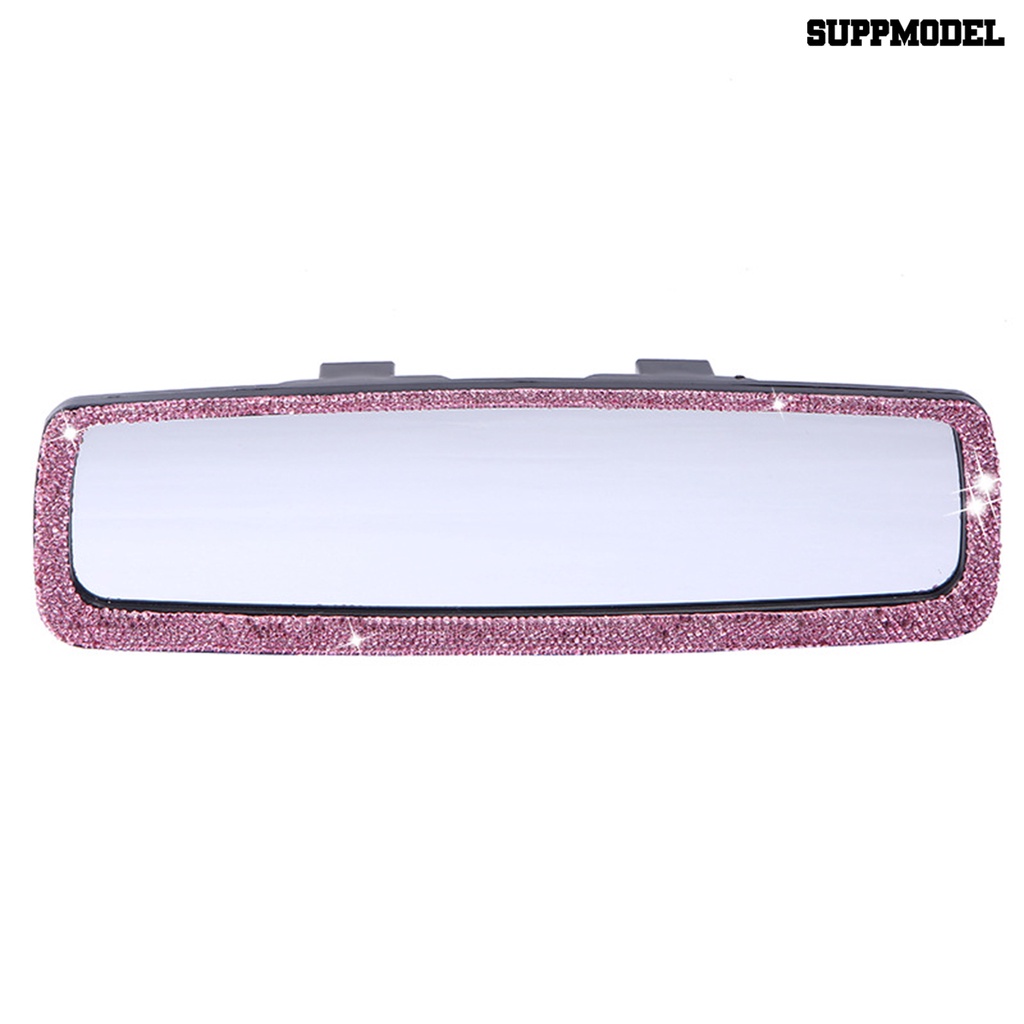 [SM Auto] Kaca Spion Mobil Berlian Imitasi Mengkilap HD-Kompatibel Kaca Interior Universal Modifikasi Pengganti Bling Interior Spion Blind Spot Mirror Aksesoris Otomatis