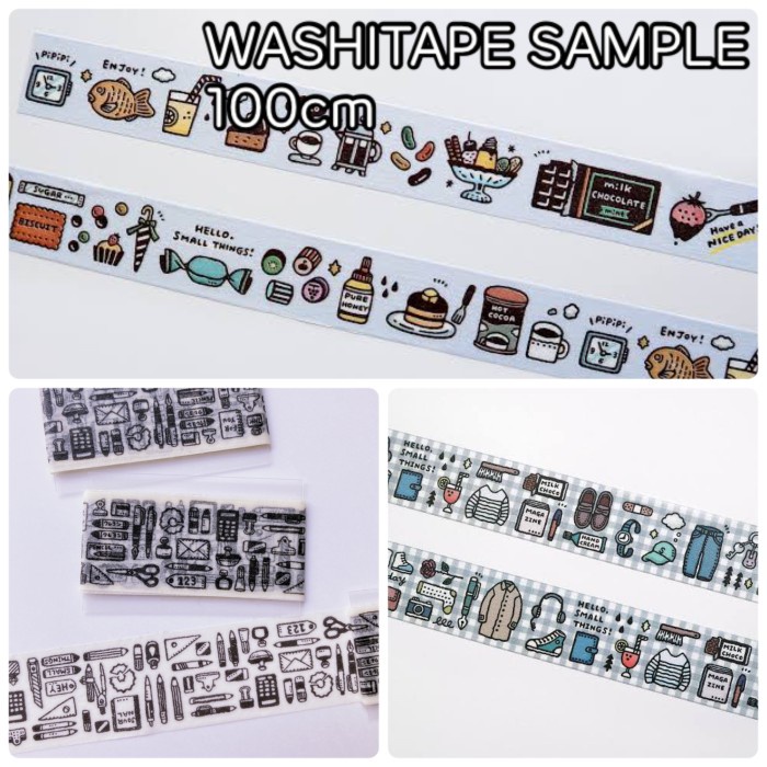 

Washitape sample / masking tape sample papier platz eric small thing