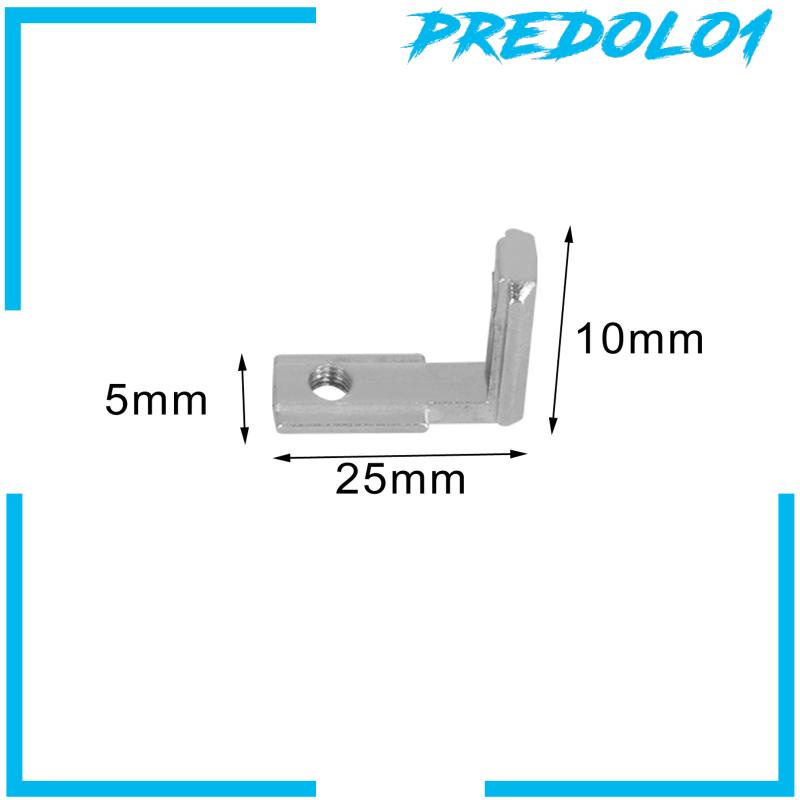 [Predolo1] 10pcs L Bracket Corner Brace Braket Konektor Penyangga Tembaga Untuk Printer 3D