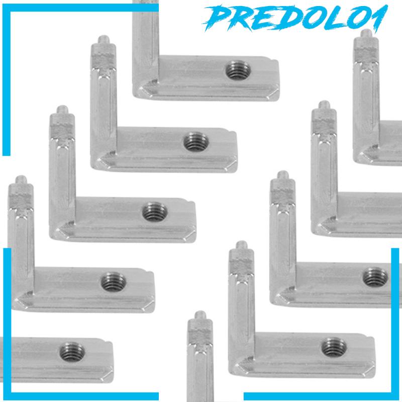 [Predolo1] 10pcs L Bracket Corner Brace Braket Konektor Penyangga Tembaga Untuk Printer 3D