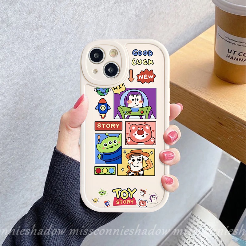 Casing Toy Story Lucu Untuk Infinix Hot11 10T 10s 11s 10 9 Play Hot 10 Lite 10T 10s 11 11s Smart6 5 Note8 Kartun Permen Lovely Manyo Shockproof Soft Case