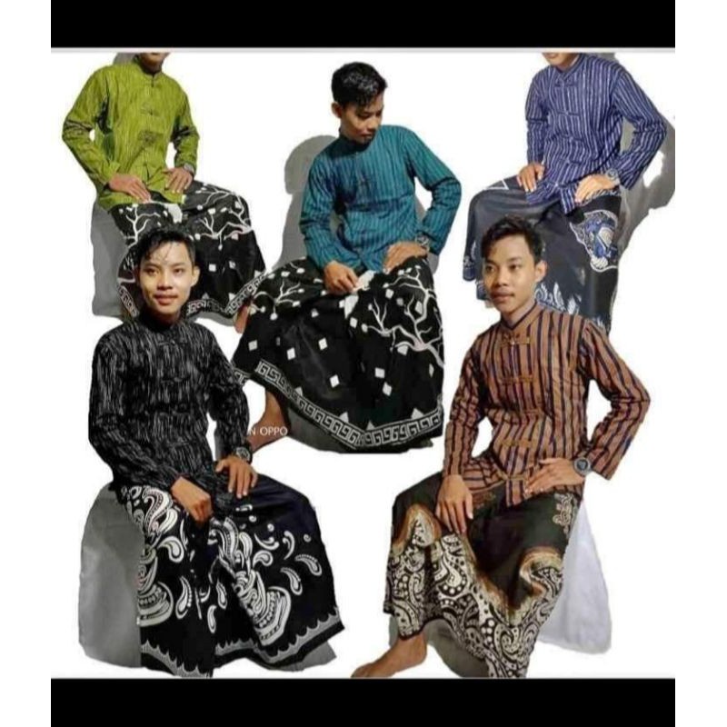 Lurik surjan Lurik Shanghai/Koko adat Jawa/baju Koko muslim