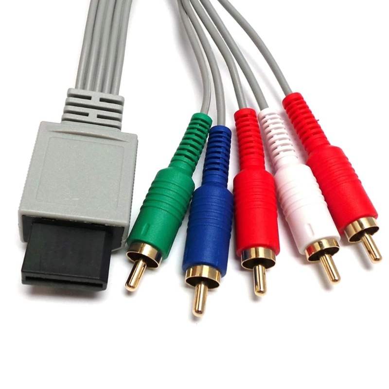 Vivi HDTV Komponen AV-Cord Wire Composite Adapter Line Untuk Konsol Game Wii U