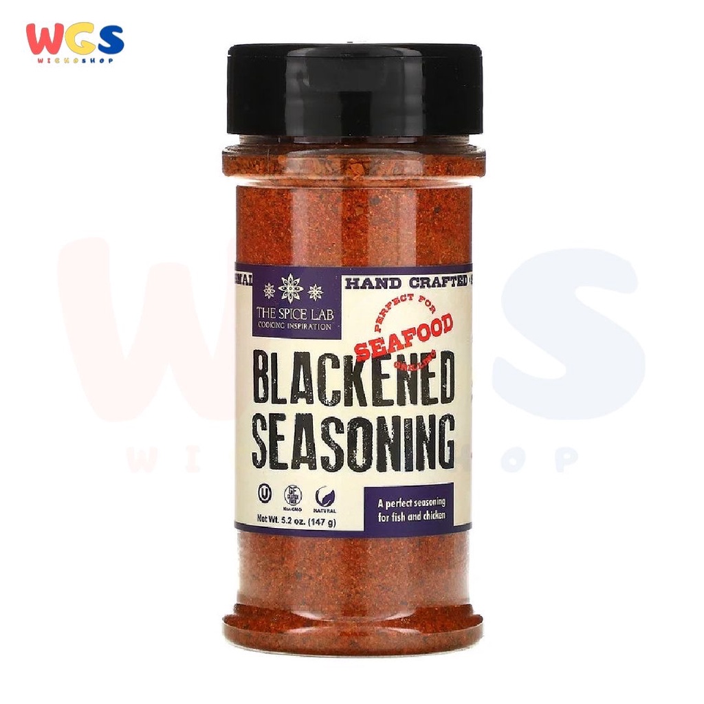 The Spice Lab Blackened Seasoning Cajun New Orleans Dry Rub 5.2oz 147g