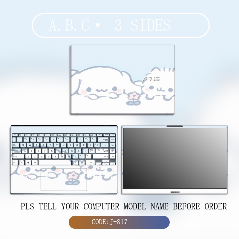 Film Pelindung Untuk ASUS VIVOBOOK 15m3502r Stiker Komputer TP3402Z Laptop Film UM5302T Cover Pelindung K6400Z Set Lengkap