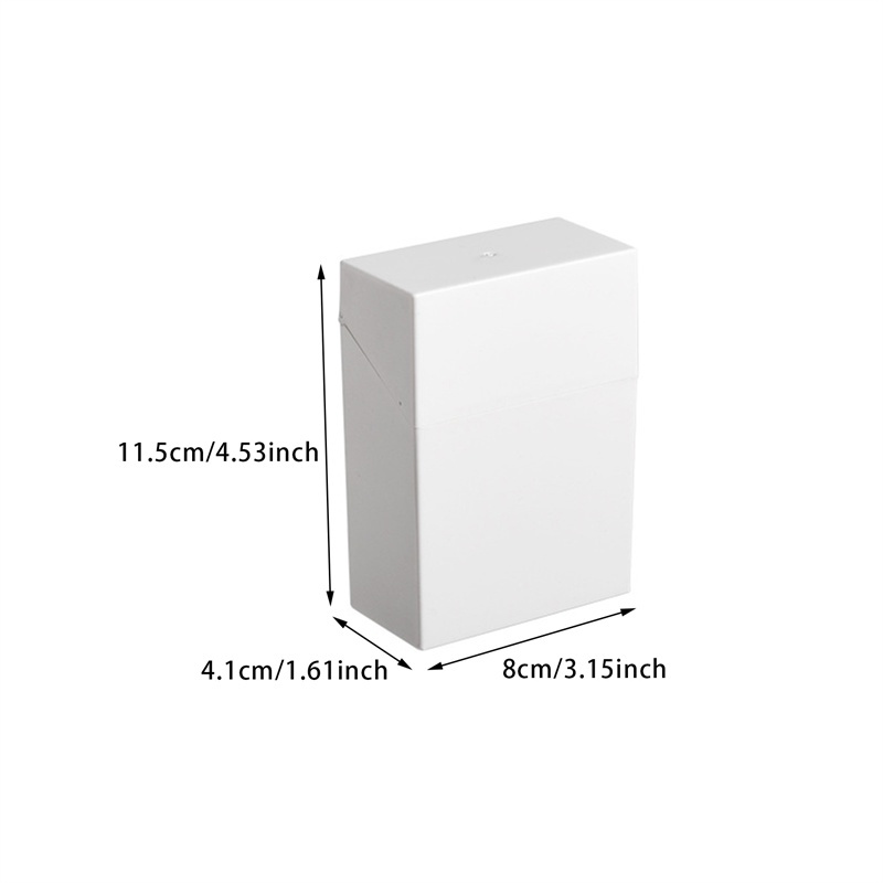 New Kotak Penyimpanan Storage Case Drawer Organizer Kotak Penyimpanan Laci Kecil Compact Sortir Flip Lid Design Putih Tempat Photocard
