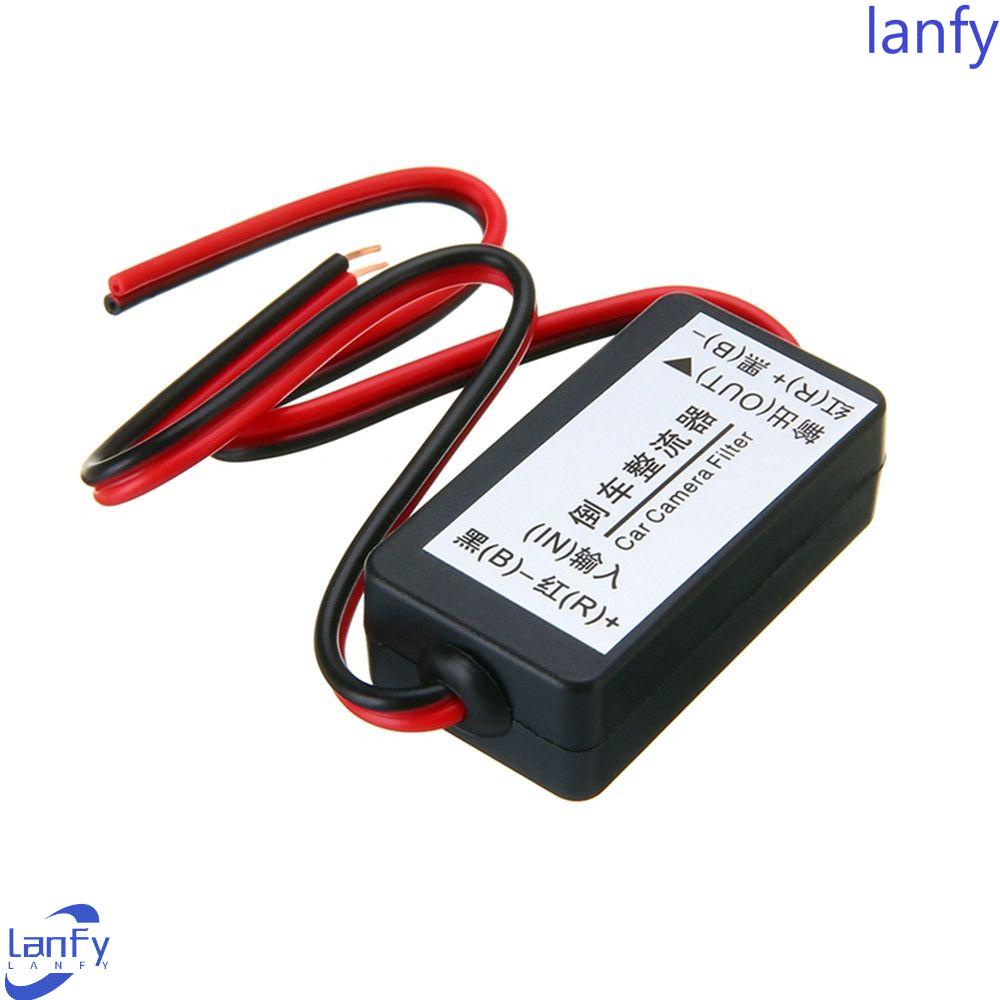 Lanfy Kamera Cadangan Rectifier 12V Kamera Belakang Filter Interference Relay Filter Connector