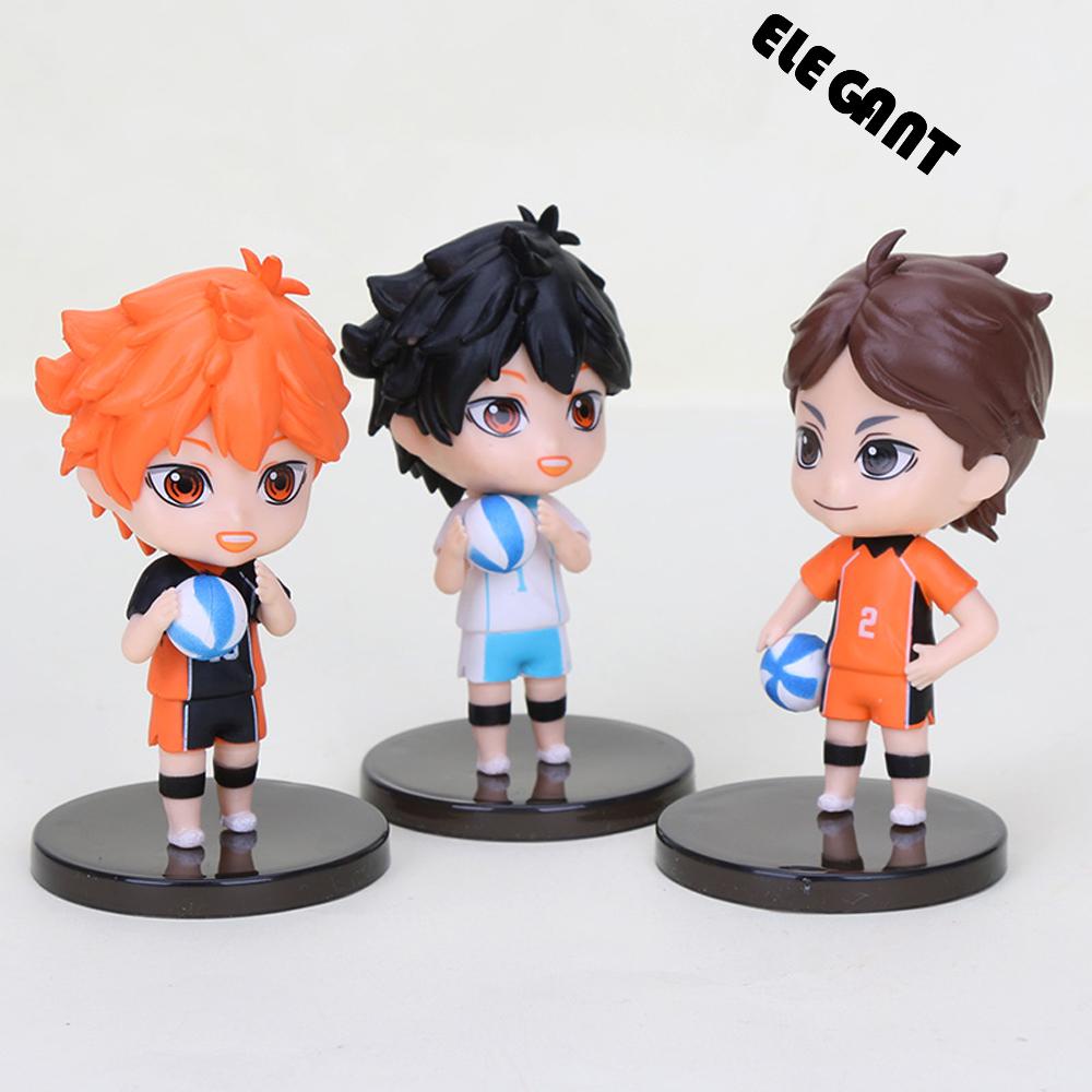 [Elegan] Haikyuu Figure Hadiah 10cm Anime Figure Mainan Action Figure Tobio Kageyama